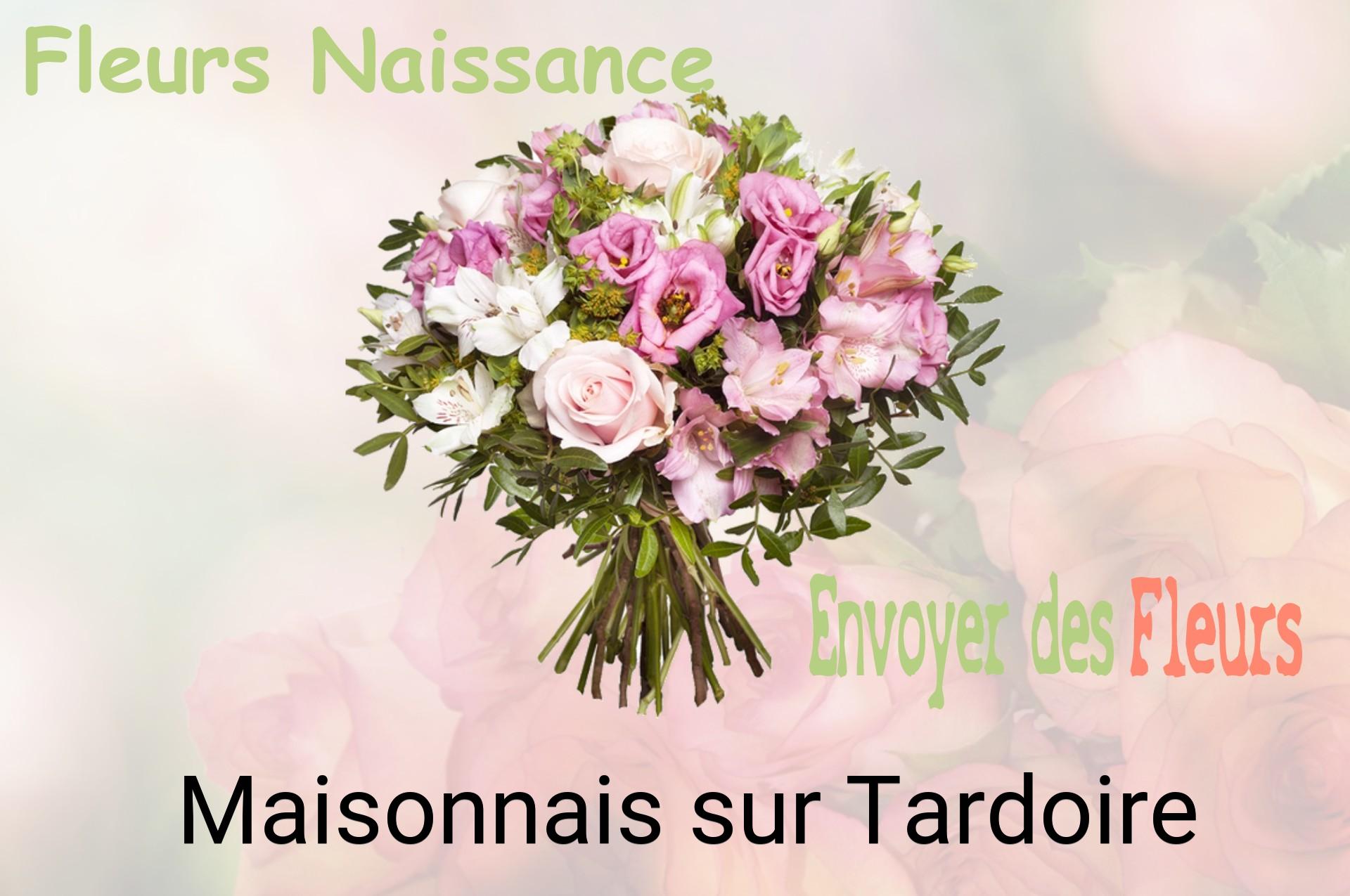 Bouquet de fleurs de naissance livré à Maisonnais-sur-Tardoire