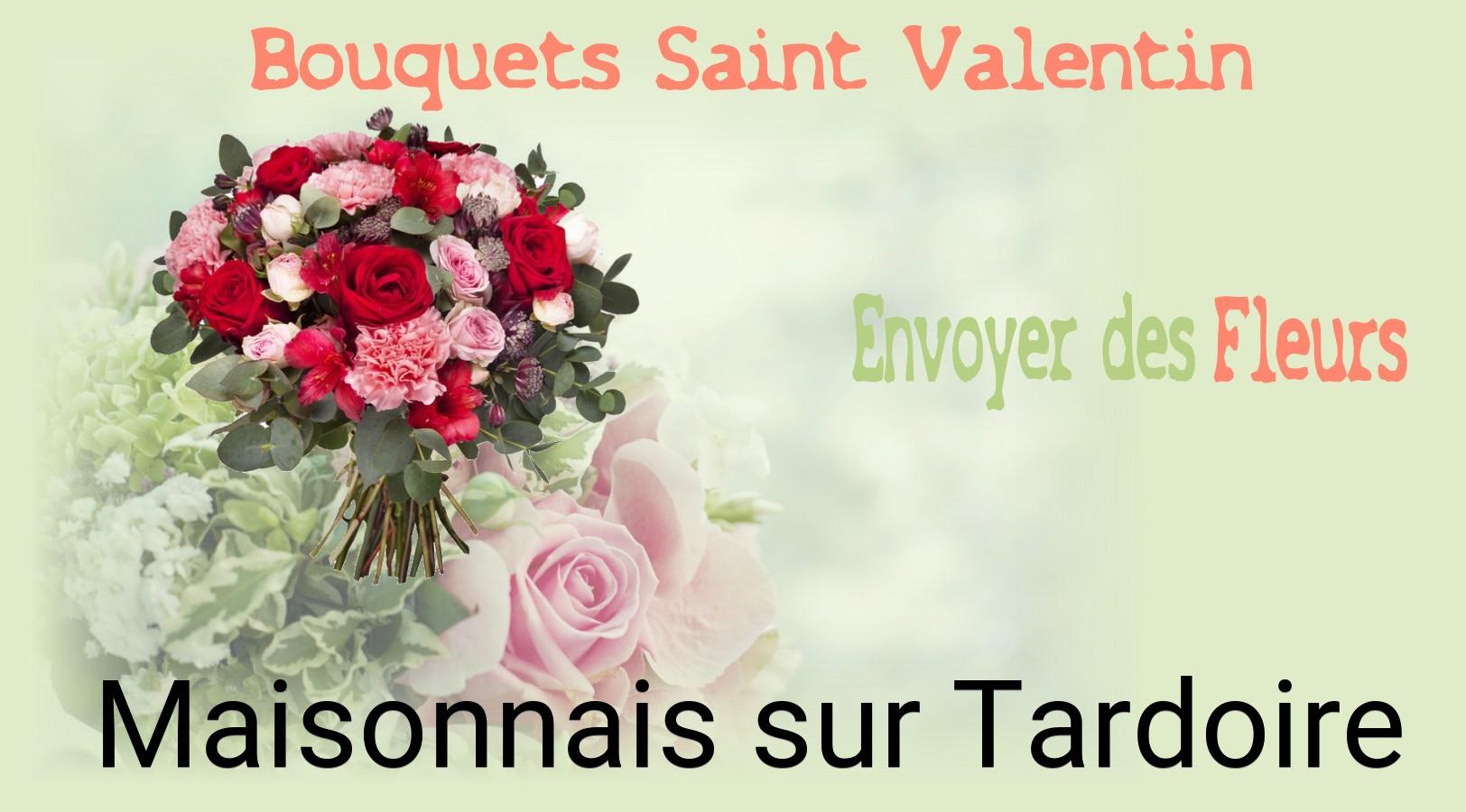Roses de Saint-Valentin livrées à Maisonnais-sur-Tardoire